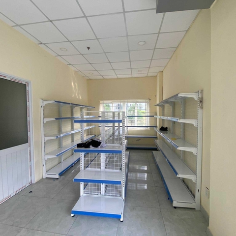 Kệ siêu thị  đơn cao 1m8 dài 1m2