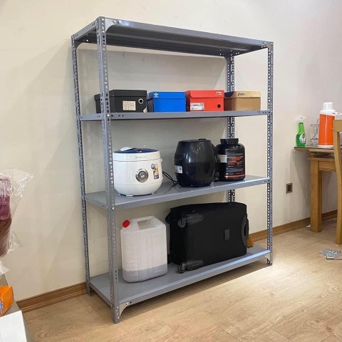 Kệ V lỗ 4 tầng Dài 1m2