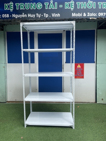 Kệ V lỗ 5 tầng Dài 1m