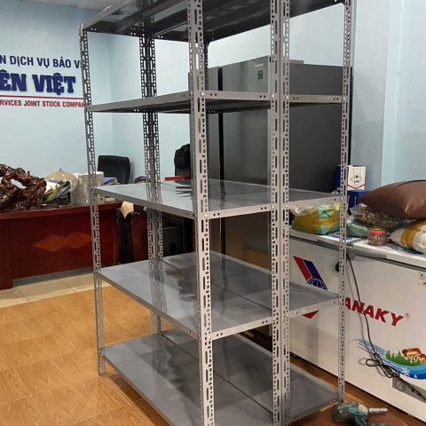 Kệ V lô 5 tầng dài 1m2 rộng 50